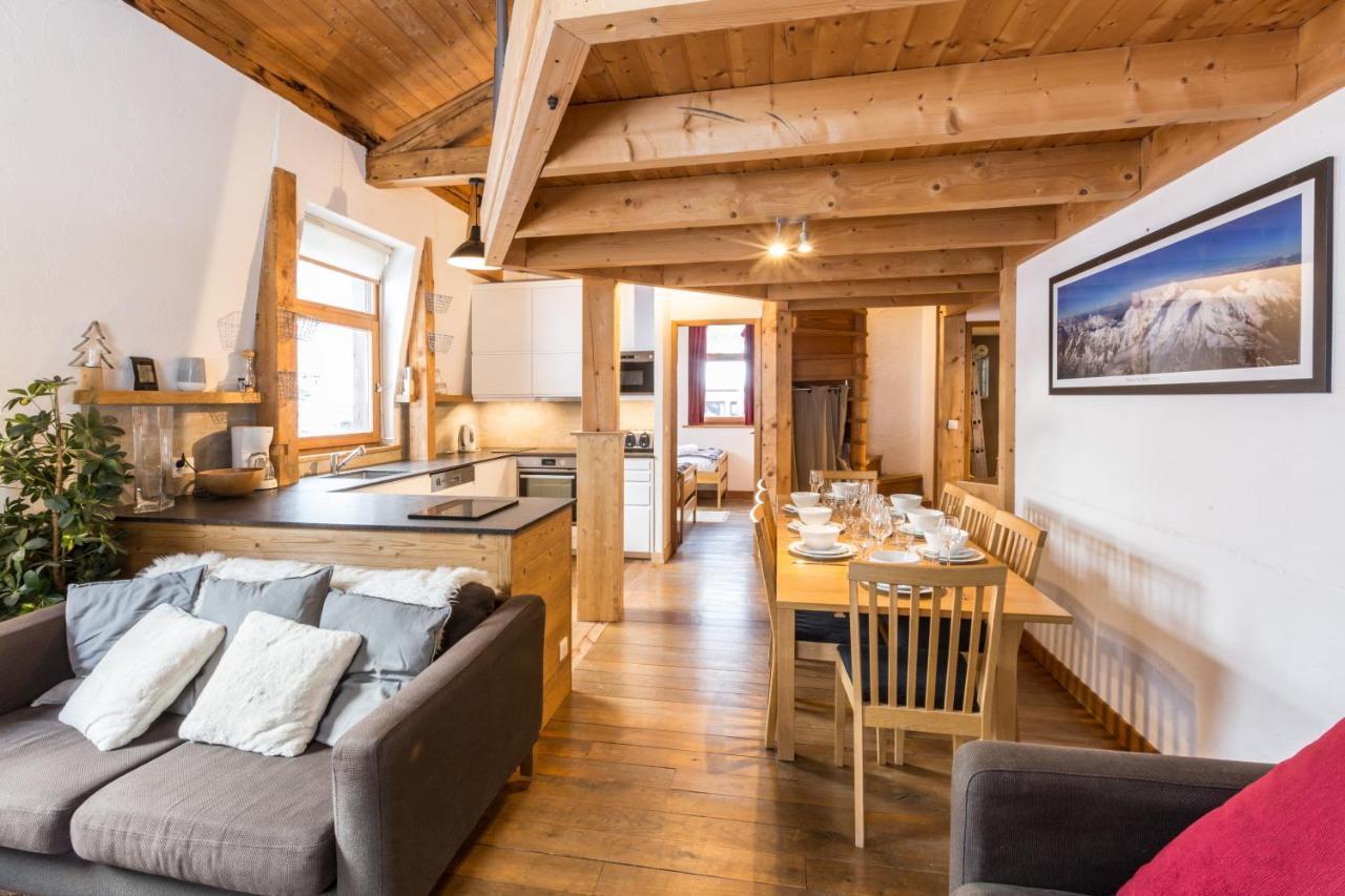 Apartment Vila 2 - Charming 2 Bedroom Haven In Chamonix Dış mekan fotoğraf